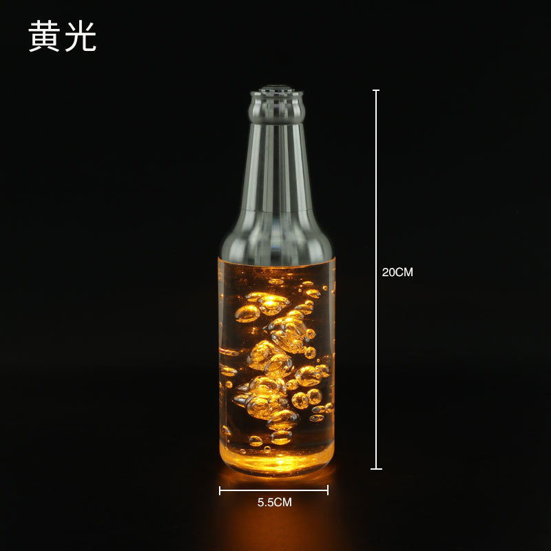 LED creativo pantalla táctil lámpara de mesa bar claro bar comedor bar Mesa lámpara KTV discoteca bar atmósfera decorativa lámpara de vino botella lámpara