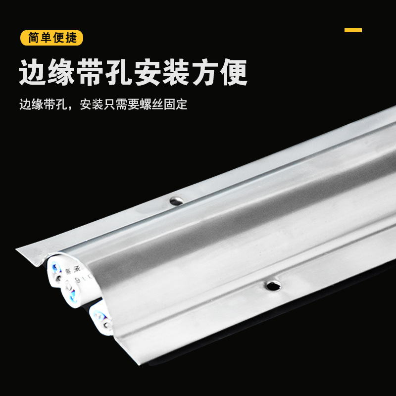 Stainless steel ground trunking, open wire floor, thickened metal cable wiring, open-mounted arc-shaped semicircular wire trunking