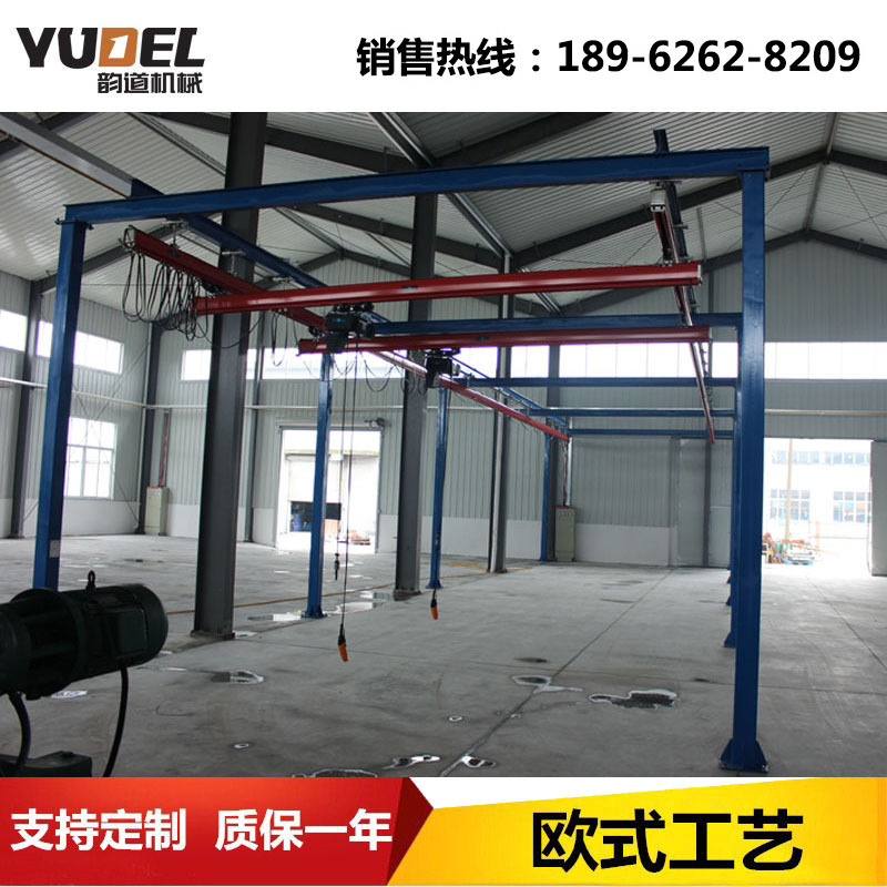 250KG小型起重机轻轨吊起重机刚性轨道轻轨吊行车