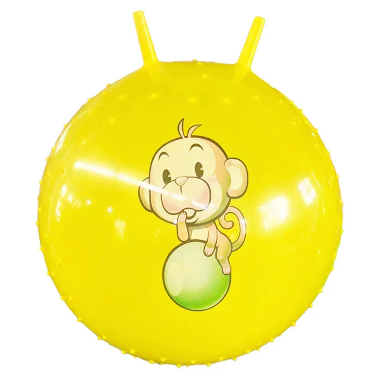 18-дюймовый коготь мяч 45 см толщиной ПВХ детский сад надувной прыгающий мяч детский баланс глянцевый массаж