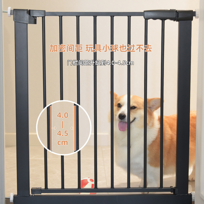 Fábrica al por mayor perros gatos balcón interior escaleras balcón sin agujeros cerca de puerta de seguridad infantil