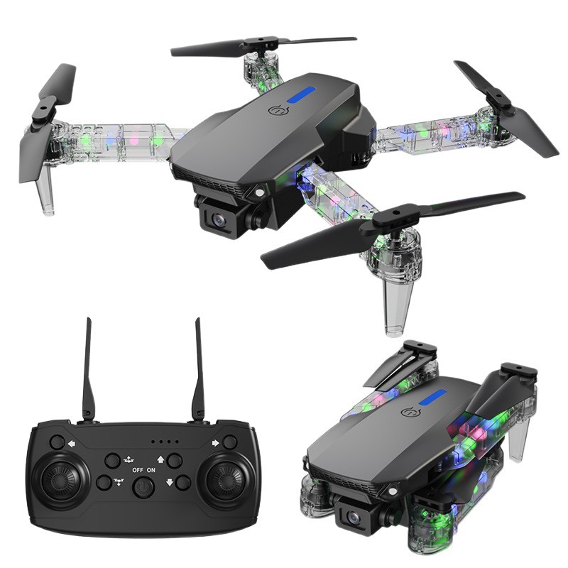 X13D avión de control remoto de alta definición fotografía aérea UAV luces LED cuadricóptero evasión de obstáculos modelo aéreo avión estudiante