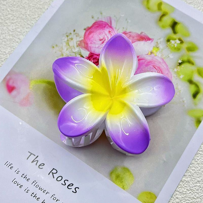 Flores de huevo de color púrpura (8cm)