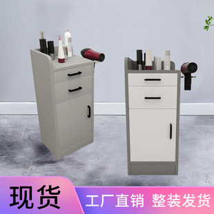 Net red tide shop hairdressing cabinet solid wood tool car single mirror table cabinet hair cutting barber shop tool cabinet hair salon other