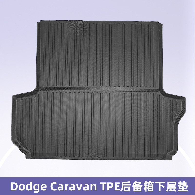 Para Dodge Caravan / Nissan NV350 Directo 3D TPE Cojín de piso para todo el tiempo