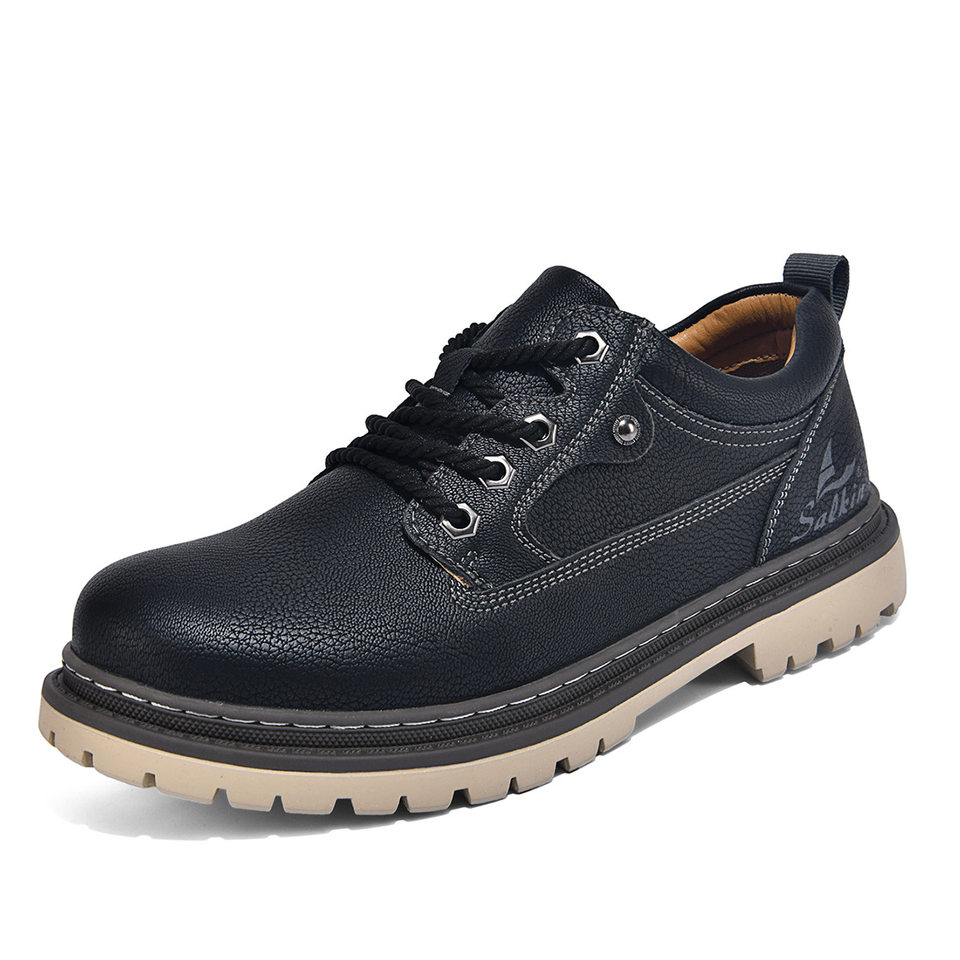 Giày bốt nam cổ lửng phong cách Anh Quốc, bốt Martin công sở gót 3-5 cm — 2466 màu kaki, 2466 màu trắng, 2466 màu xanh, 2466 màu xanh lá cây chi tiết 22