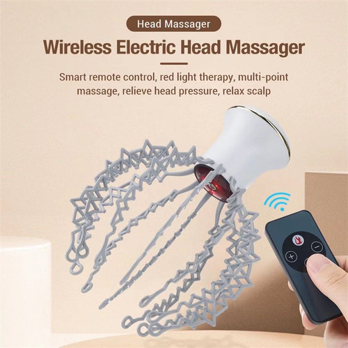Cross-border electric head massager Octopus home smart head therapy machine head massager to relax and clear the meridians