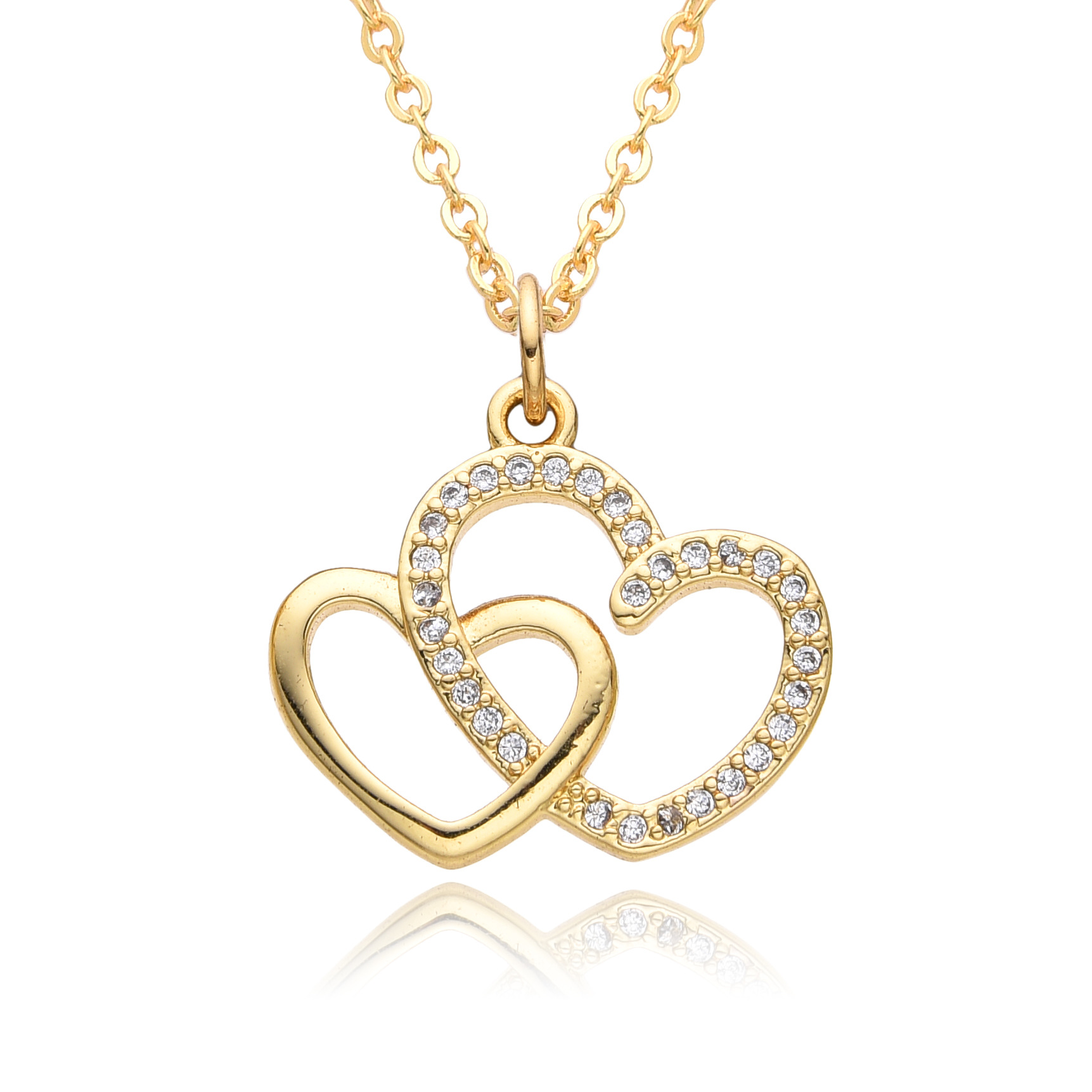 9g Weight Copper Pendant Material Zircon Inlay Material Pendant Necklace Classification Copper Chain Material 1 Piece Quantity Holiday, Date, Street Occasion Copper Material Heart Shape Pattern Women's Gender Inlay Design Simple Style, Classic Style Style Copper Inlay Heart Shape Zircon Pendant Necklace 6