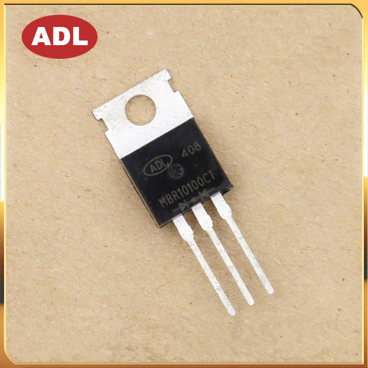 奥德利 MBR10100CT  肖特基二极管 10A100V TO-220 整流 进口芯片