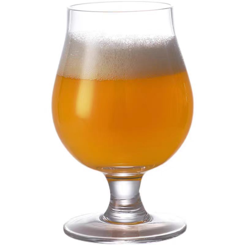 Taza de cerveza artesanal, taza de barriga, taza de brandy, taza de cristal grueso, taza de jugo, taza de vino de lujo