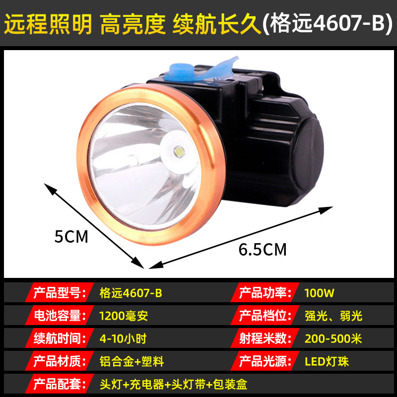 4607B-100W-灯头直径5厘米