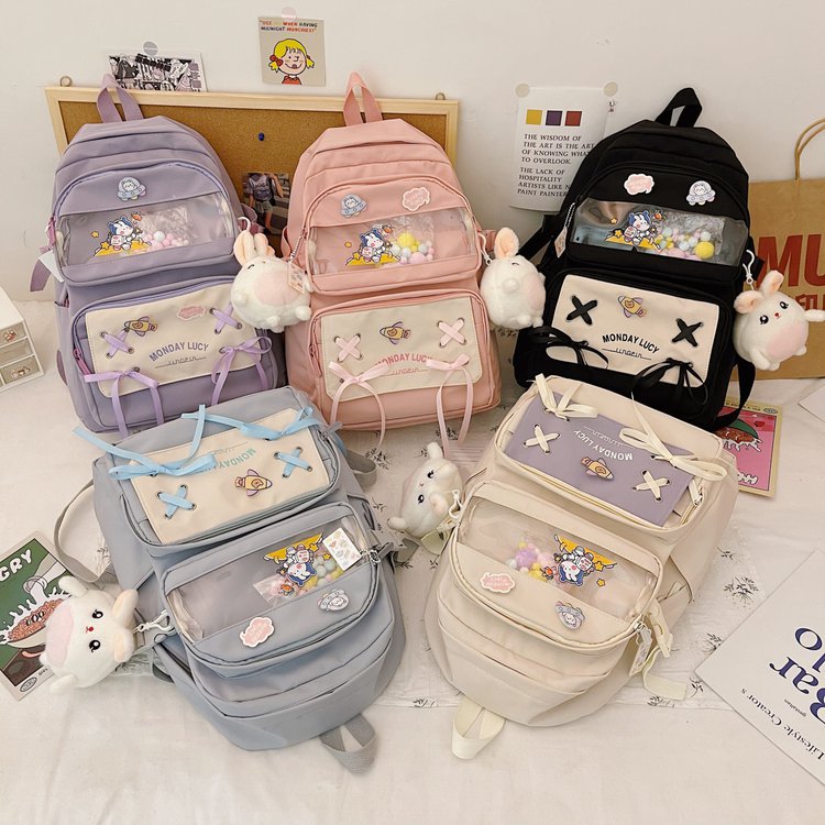 Wholesale Candy Color Rabbit Pendant Backpack Nihaojewelry display picture 72