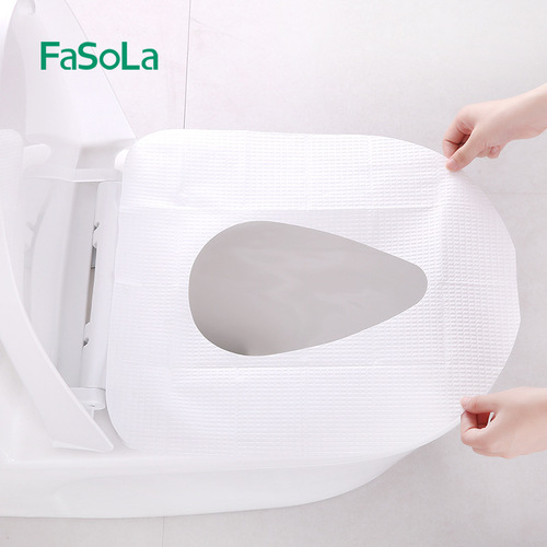 FaSoLa disposable toilet mat maternity travel maternity toilet paper thickened toilet cover seat paper