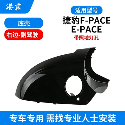PACE rearview mirror housing E: Rear mirror/rearview mirror assembly - with-floor-light-hole-bottom-shell-co-pilot