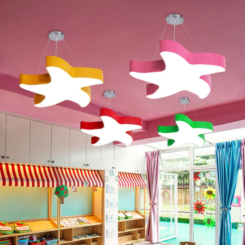 LED starfish ceiling lamp nursery chandelier children's educational institution corridor lamp stationery shop chandelier