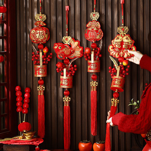 New Year Pendant 2025 New Year of the Snake Spring Festival Pendant Living Room Shopping Mall Shop New Year Decoration New Year Goods Wholesale