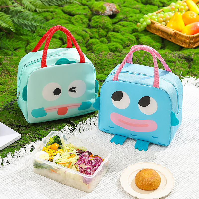 Bolsa de almuerzo de dibujos animados, fresca sirena, bolsa de almuerzo de aislamiento térmico, bolsa de mano para viajar a la escuela.