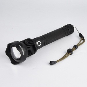 SD190 단일 긴 P70 손전등 베어 램프는 배터리 C 포트 충전 라인을 포함하지 않습니다.