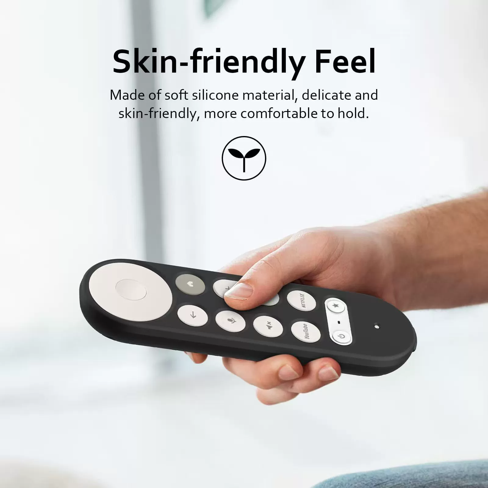 Google, remote control, silicone protective case, 4 carat