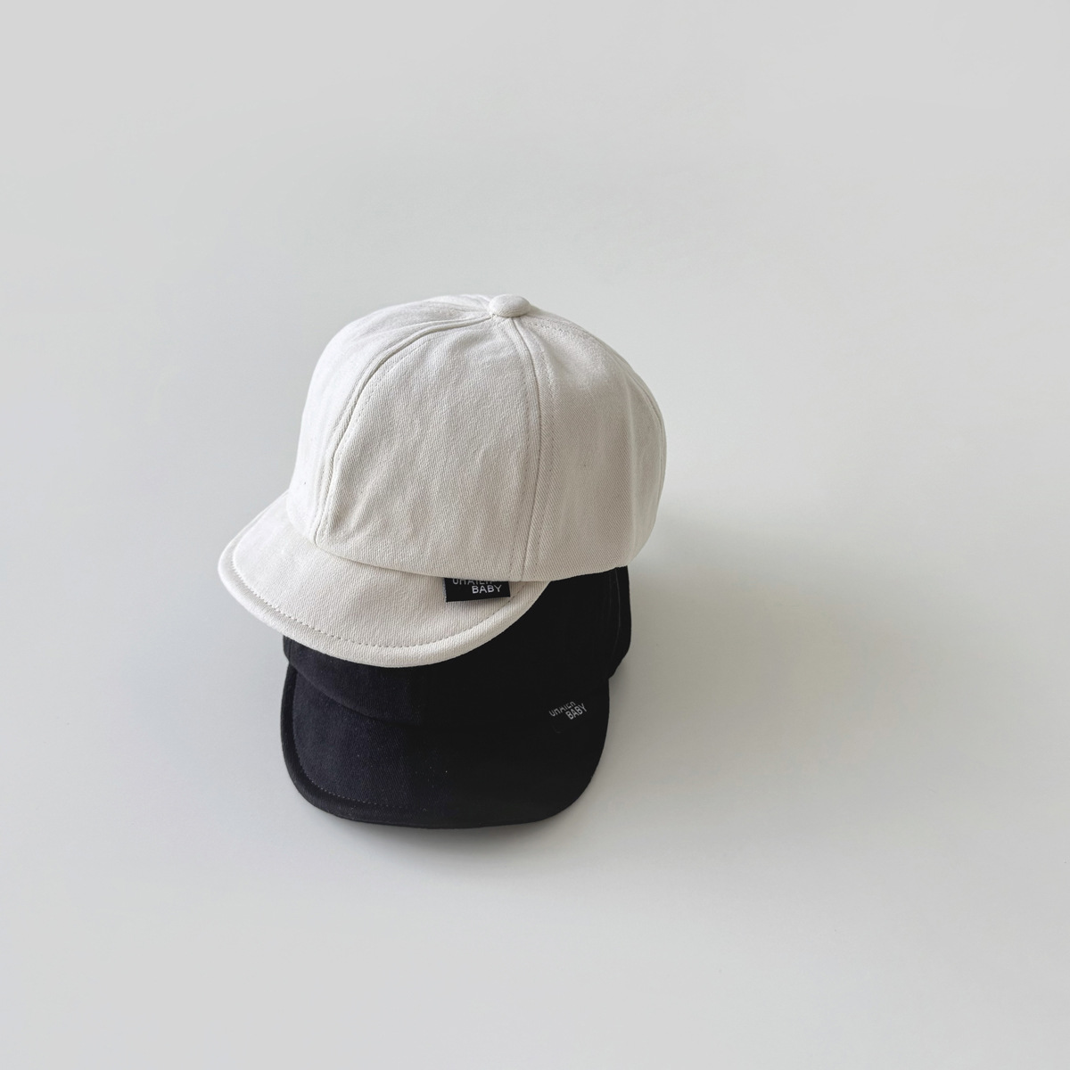 Unisex Baby hat Spring and autumn ins simple soft eaves thin baby cap children's baseball cap_voghion.com