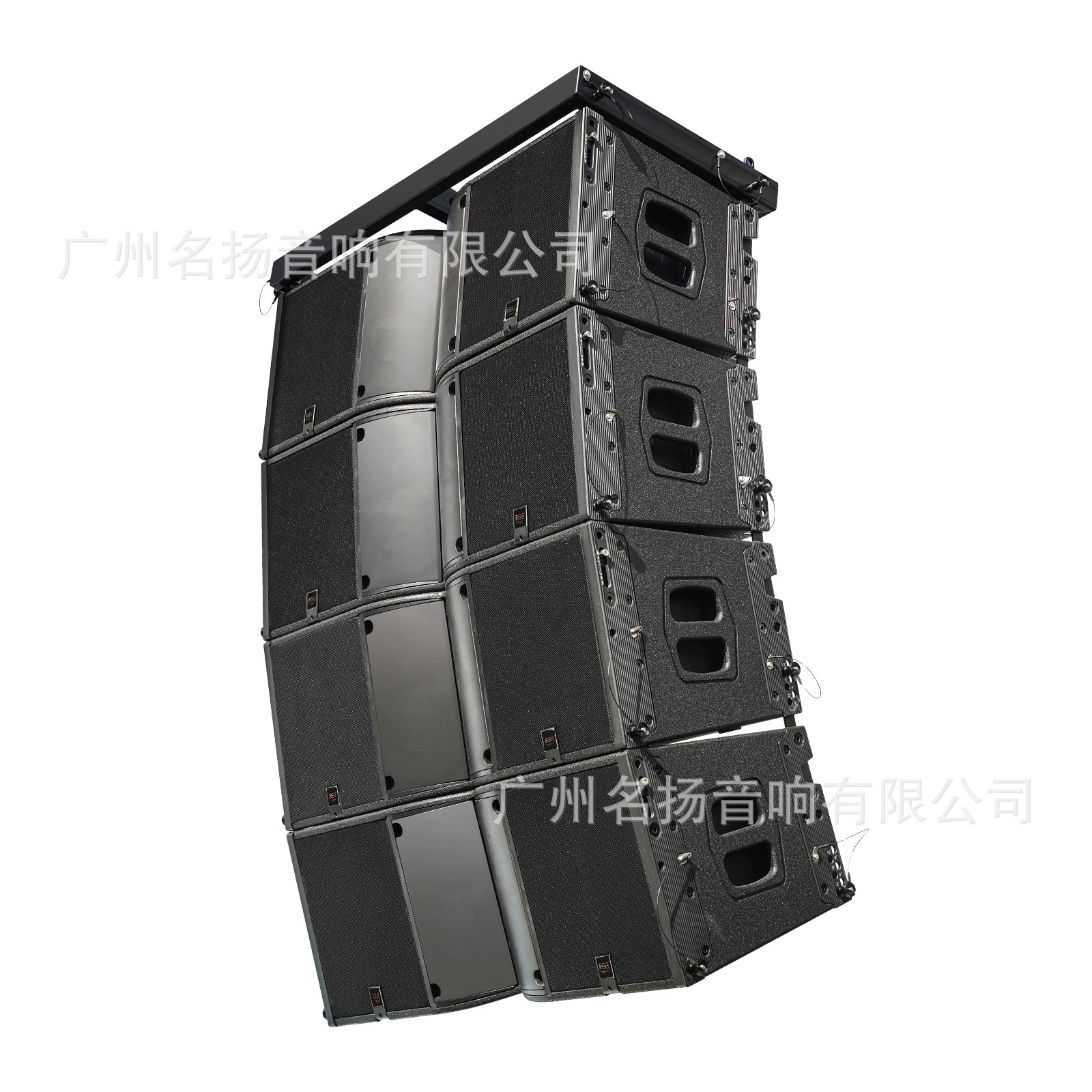 Altavoces de arreglo lineal AkuSi K3, mismo modelo, rendimiento profesional en escenario, equipo de altavoces de arreglo lineal de alta potencia con doble woofer de 12 pulgadas, juego completo