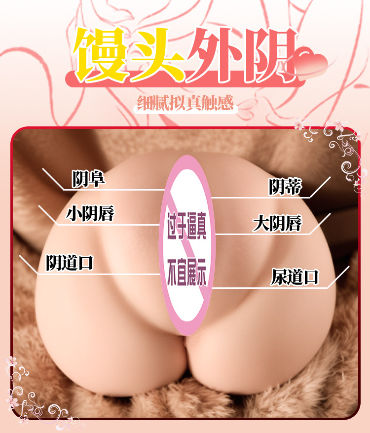 Jiuai Airplane Cup Male Masturbation Device TPE Inverted Half-Body Doll — detail image 20