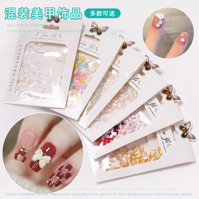 Decoraciones de la tarjeta de papel de Sol Rojo en línea Diamante pedo melocotón Flor de cinco pétalos arco que cambia de luz bolsa de amor Joyería de diamantes