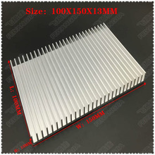 LED灯散热铝板天花灯散热铝板精密设备散热器100*150*13MM