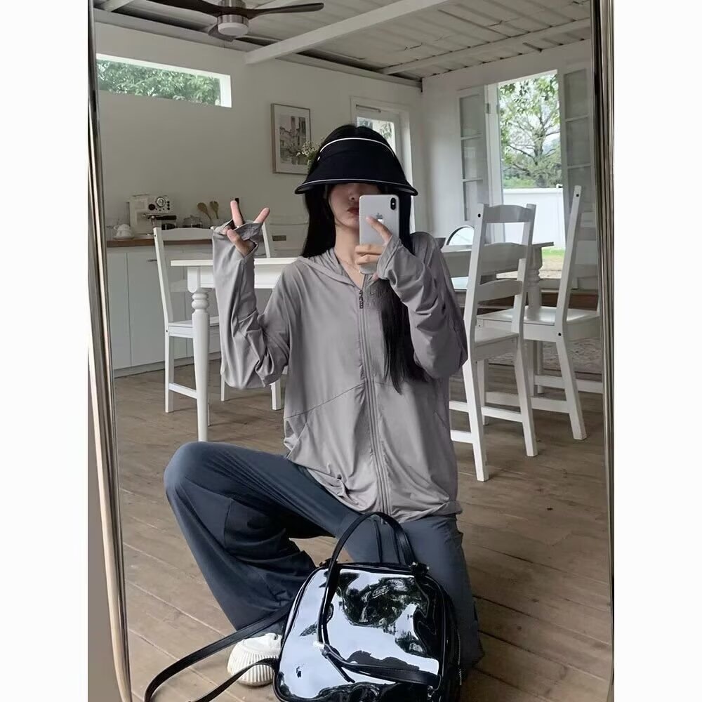 冰丝跑步骑行运动外套防晒衣女款夏季2026新款瑜伽服健身上衣罩衫