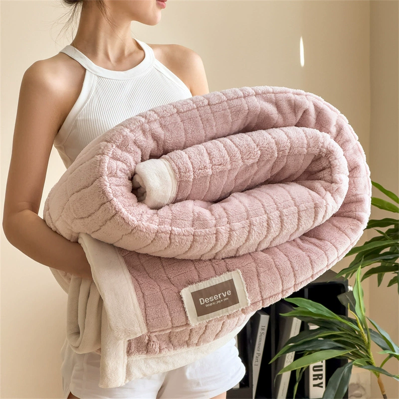 Одеяло-подушка Keep-Warm, утолщённая двухслойная флисовая ткань, различные размеры и цвета