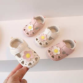 一件代发婴儿鞋子学步鞋女宝宝春夏6-12月一岁鞋子公主鞋软底凉鞋