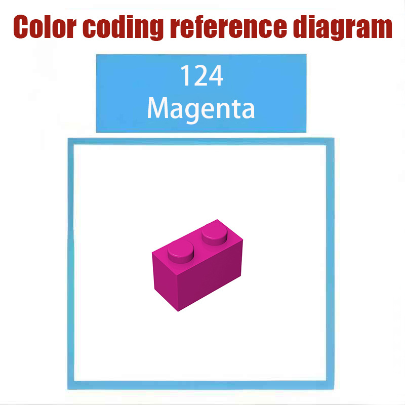 [50g] 3069 compatible con Lego 30070 pequeñas partículas de montaje de bloques de construcción MOC tecnología piezas 1X2 panel de luz