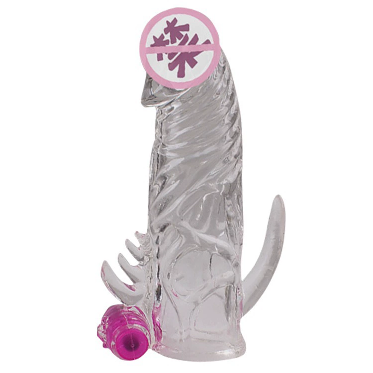 Rufeng shakes the wolf tooth crystal set men with a thorny penis, a male adult alternative sex product wholesale on behalf of