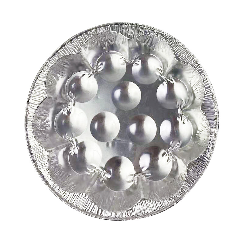 Caracol Placa de papel de estaño placa de hornear resistente a altas temperaturas bolas de barbacoa a la parrilla Concha Pan Freidora De Aire horno desechable Placa de papel de aluminio