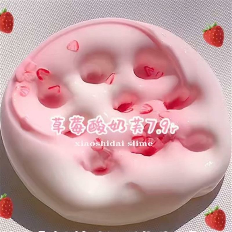 Pegamento espumoso caja grande Slime Tik Tik Red Slime Tienda binario Lodo de cristal Pegamento espumoso de color barato