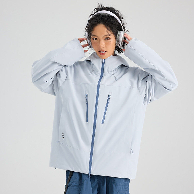 Área azul azul azul con la misma armadura serie de traje de asalto 3 en 1 al aire libre impermeable al aire libre abrigo de montaña desmontable