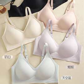婷婷A35#时尚固定一体杯果冻条排扣美背L-2XL亲肤时尚内衣批发促