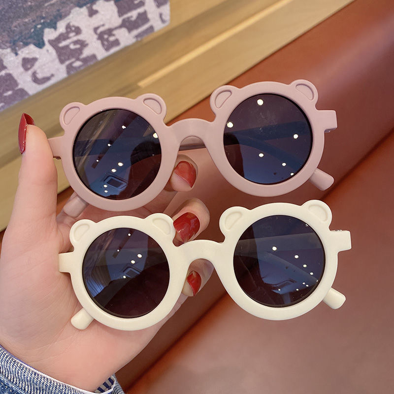 children glasses Toys Sunglasses sunshade Sunglasses baby fashion girl ultraviolet-proof lovely Cartoon Sunscreen