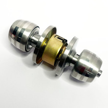 5831铜芯加重款球形门锁 球形锁带钥匙加重电脑匙款