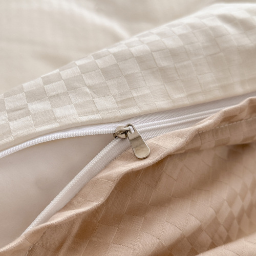 A-class 60-piece luxury long-staple cotton four-piece set 100% pure cotton bed set including sheet and duvet cover, Nantong