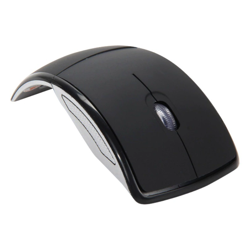 Трансграничная беспроводная складная мышь Bluetooth 2.4G от производителя Amazon Shopee, модные и тонкие компьютерные аксессуары