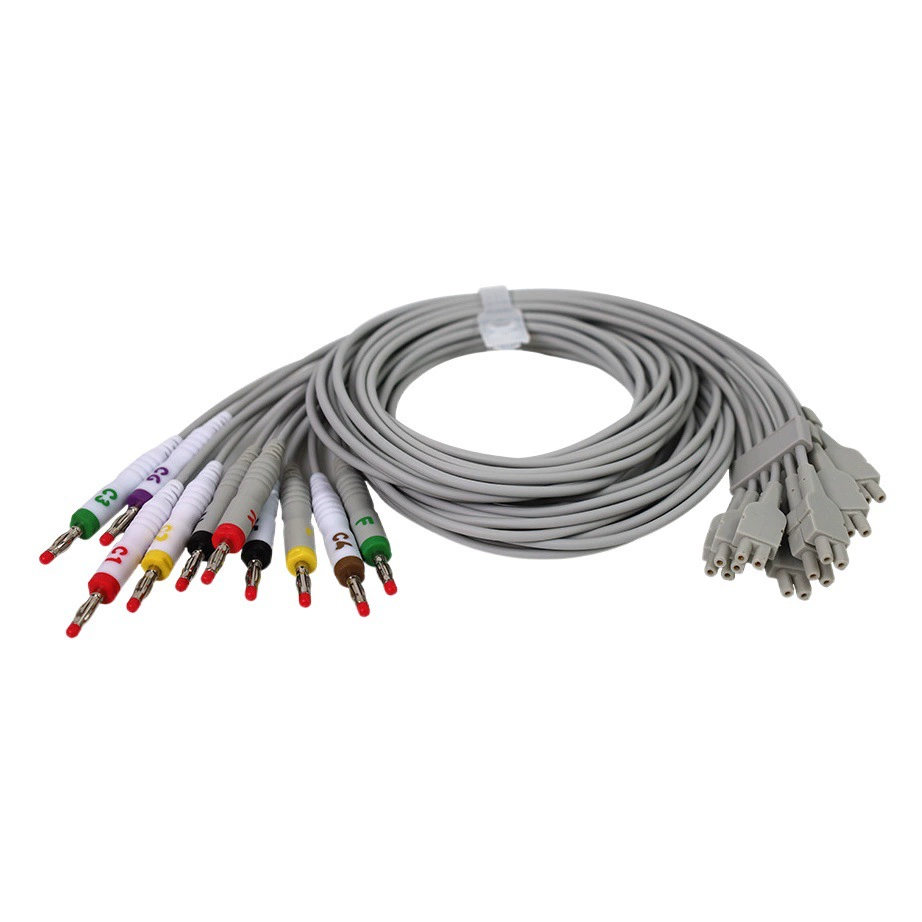 Kangtaiyuan оптовая продажа с завода все виды рабочей станции ЭКГ свинцовая линия динамическая линия ЭКГ кабель ЭКГ