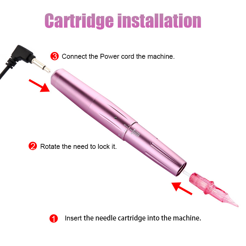 Máquina de bordado de cejas ybeauty enchufable máquina de bordado de cejas de campo magnético fuerte máquina de bordado de cejas de labios de patrón de cejas coreano producto de bordado de estampado semipermanente