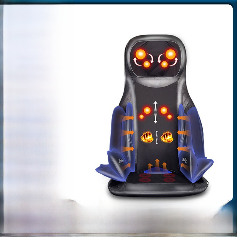 3D气囊按摩靠垫全身多功能按摩椅垫腰颈两用按摩器背部腰部按摩垫