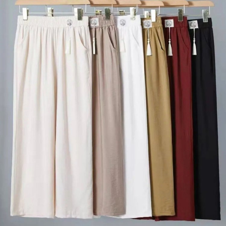 Dropshipping Spring Fashion Casual Pants for Women, Comfortable for Moms to Wear, Offering a Style for Everyday Commuting Dropshipping Spring Fashion Casual Pants for Women, Comfortable for Moms to Wear, Offering a Style for Everyday Commuting