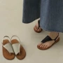 法式新款平底夏季凉鞋