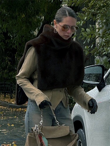 Fur supply chain autumn and winter artificial wool fur vest coat high-necked mink women's vest