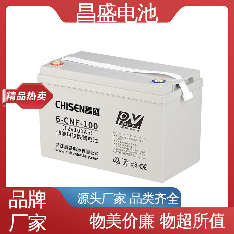 昌盛 6-CNF-100 铅酸蓄电池 铅蓄电池 免维护蓄电池 多年经验