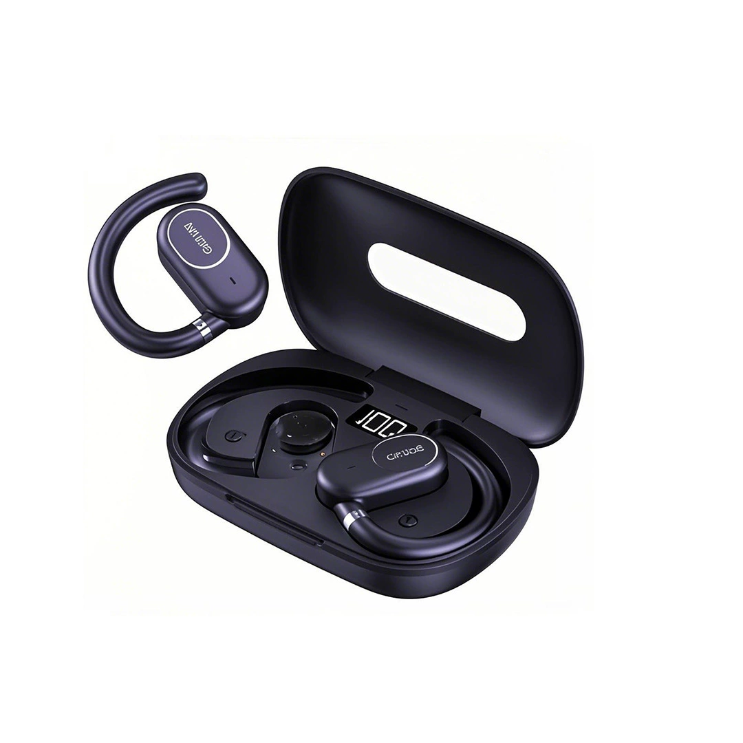 2025 новых беспроводных Bluetooth-наушников с ультрадлинным временем автономной работы, открытого типа, без вкладышей, в комплекте с чехлом