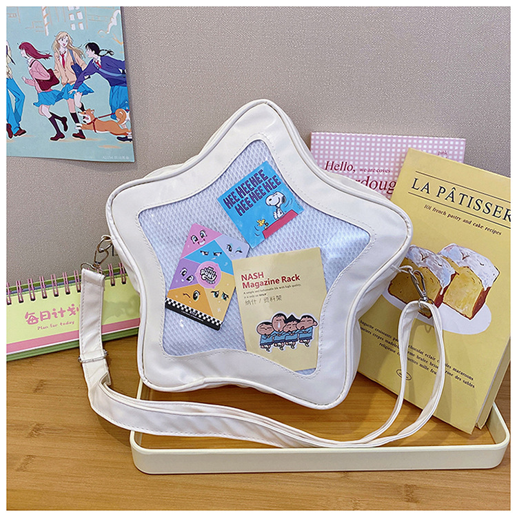 This year's popular color bags, 2025 new star bags, Japanese-style sweet single-shoulder bags, crossbody bags, women's bags, cross-border undefined